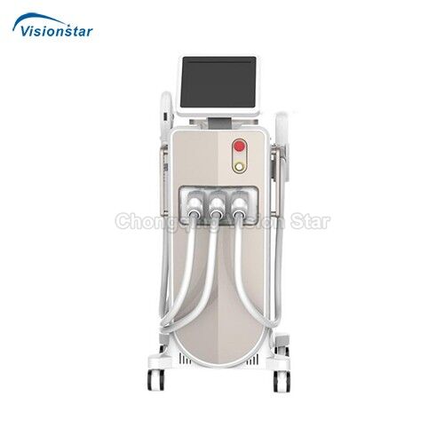 HYB-3D-1 Diode ND Yag IPL 3 in 1 Skin Rejuvenation Pigment Hair Removal Machine