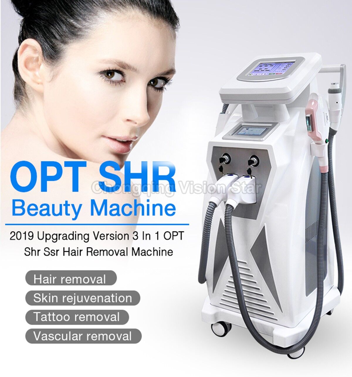 HYB-ZY1 OPT SHR Beauty Machine