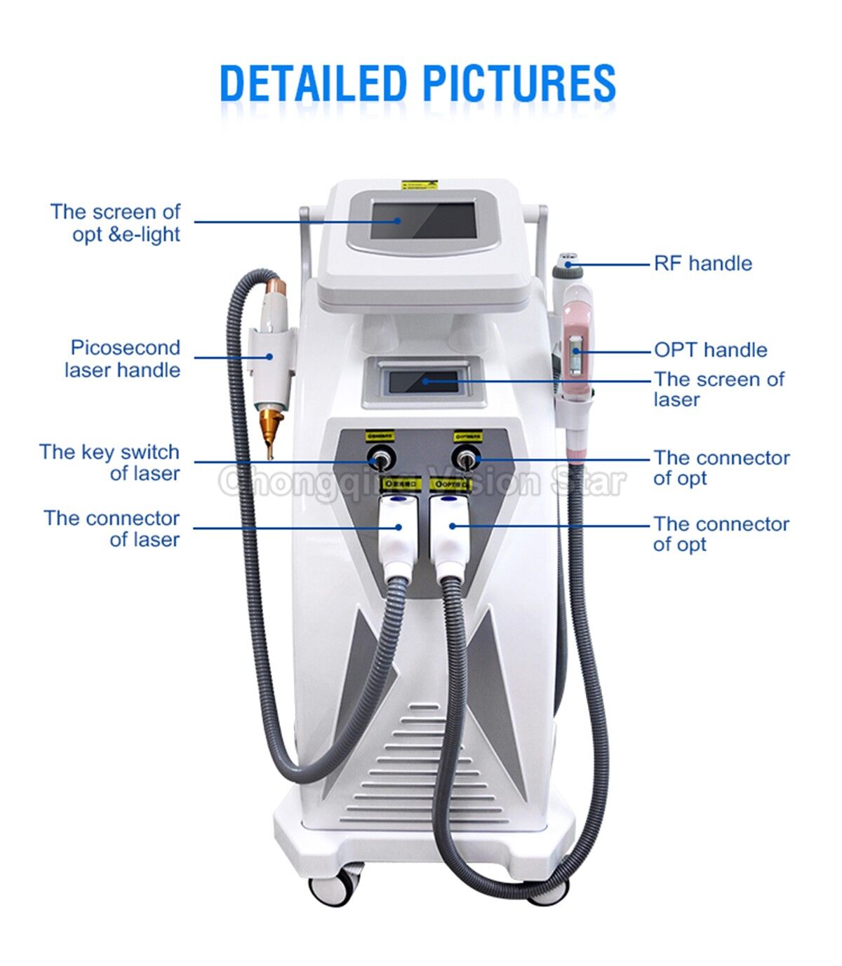 HYB-ZY1 OPT SHR Beauty Machine