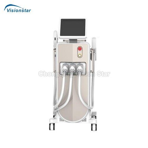 HYB-3D-2 Diode IPL ND Yag 3 in 1 Rejuvenation Pigment Hair Removal Machine